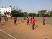 Sports Day, May 2014: Volley Ball Final Match.